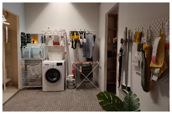 Ilustrasi ruang tempat cucian (IKEA)