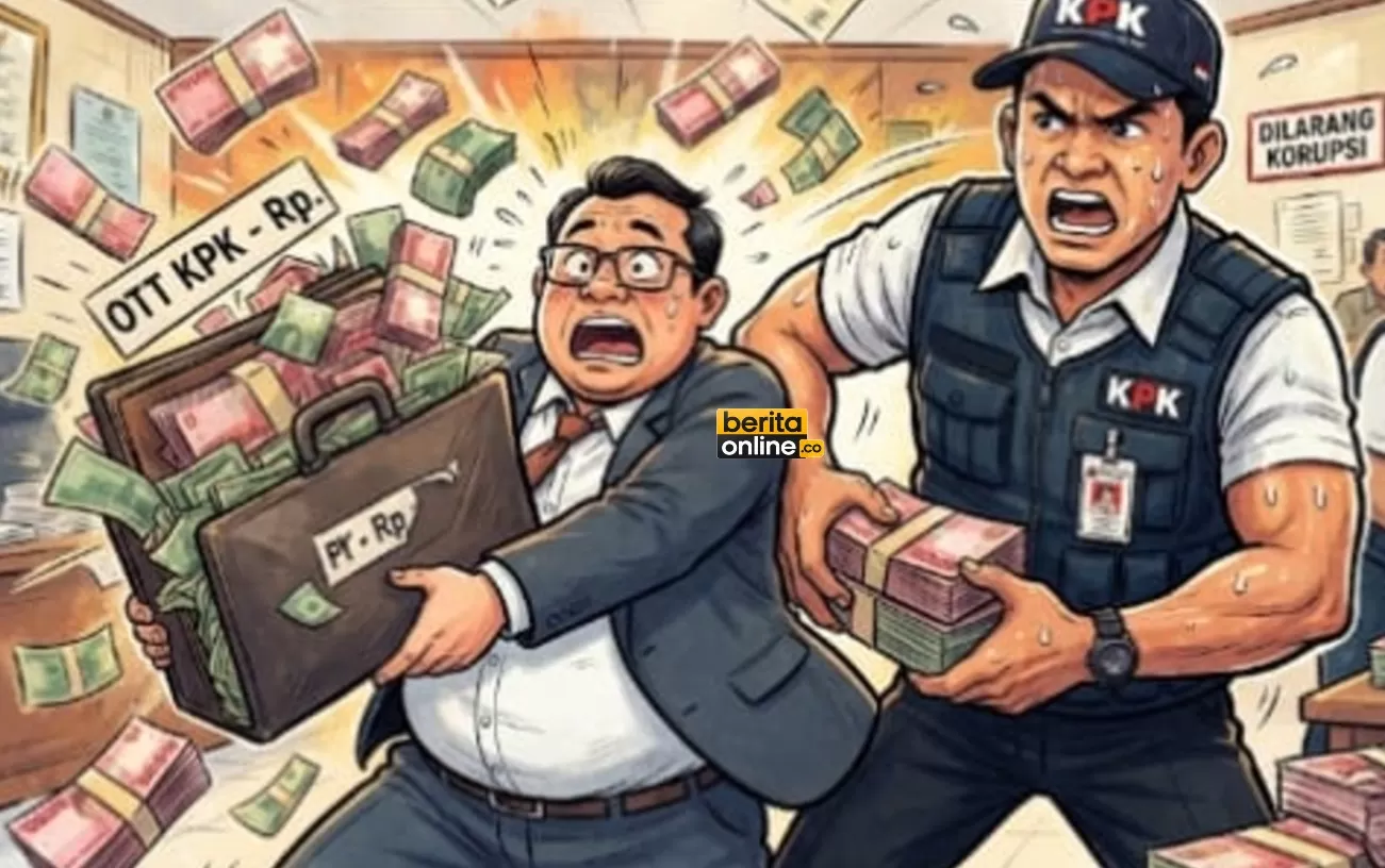 Bukan Koper Liburan, Puluhan Koper Ini Bawa Uang Ratusan Miliar Hasil OTT KPK (Beritaonline-ilustrasi)