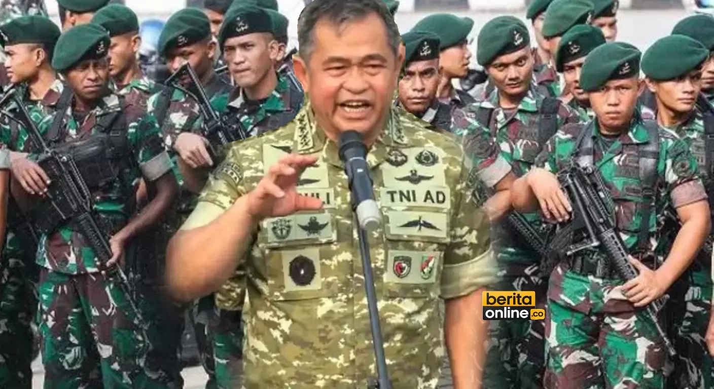 Struktur TNI AD Diperluas, 5 Kodam Baru Disiapkan di Sejumlah Daerah (Beritaonline.co - ilustrasi)