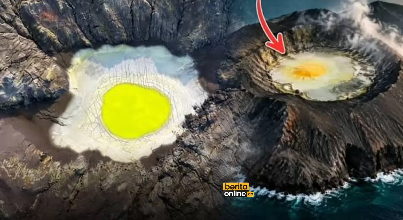 Gunung Anak Krakatau Mereda, Kawahnya Malah Munculkan &ldquo;Telur Ceplok&rdquo; (Beritaonline.co - ilustrasi)
