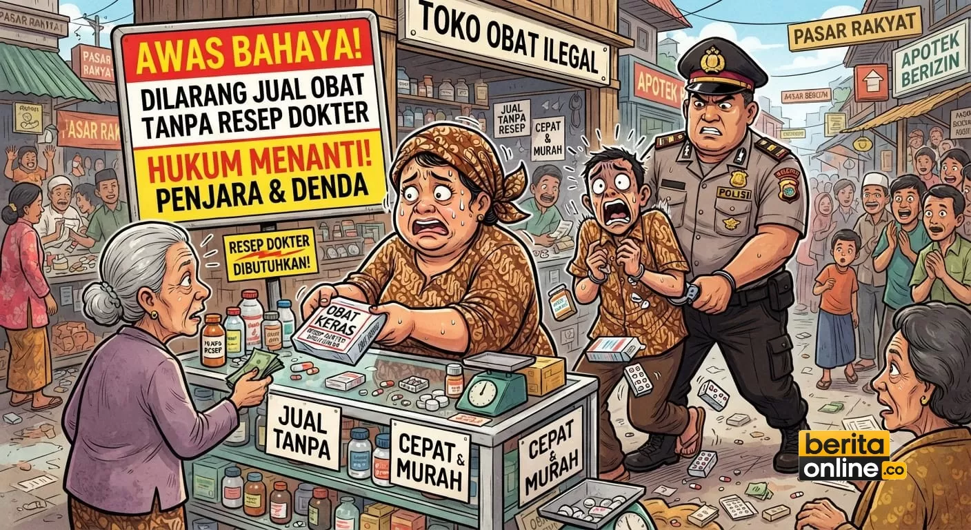 Hati-hati! Tramadol Dijual Bebas Lewat Media Sosial, Ini Risikonya (Beritaonline.co - ilustrasi)