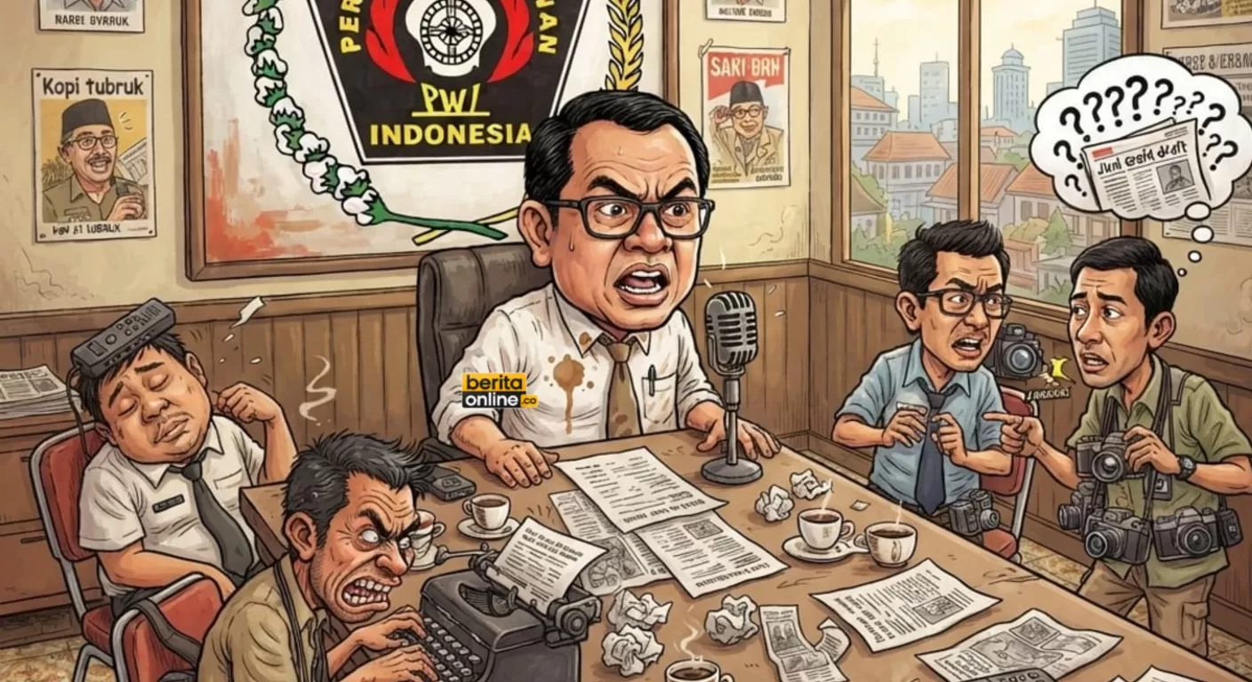 PWI Pusat Gaspol Transformasi Digital, 38 Portal Daerah Siap Diluncurkan (Beritaonline.co - ilustrasi)