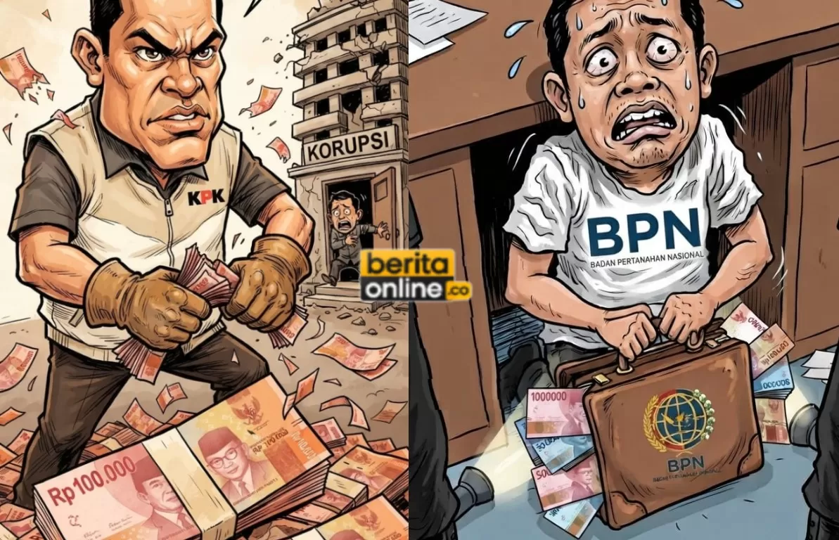 Duit Rp106,3 M Disita, KPK Dalemin Dugaan Aliran ke Menteri ATR/BPN (Beritaonline.co - ilustrasi)