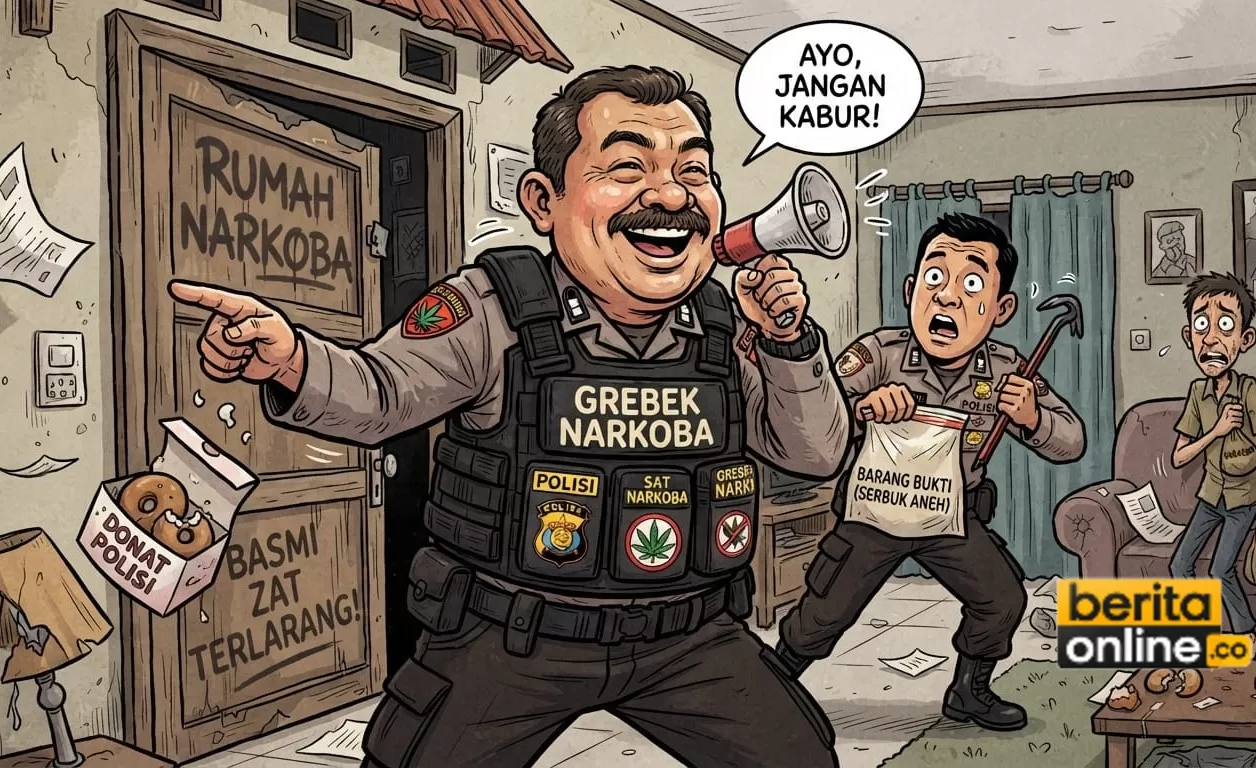 Polisi Bongkar "Dapur" Narkoba di Jakarta Pusat, Barang Mau Dijual Lewat Medsos (Beritaonline.co - ilustrasi)