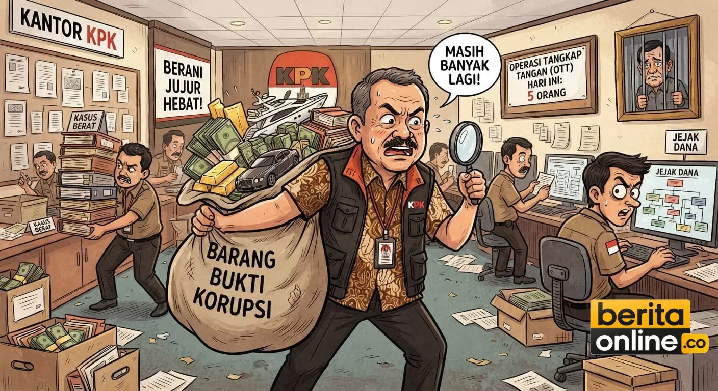KPK Dalami Proyek Pemkab Bekasi yang Diduga Diarahkan Anggota Polri (Beritaonline.co - ilustrasi)