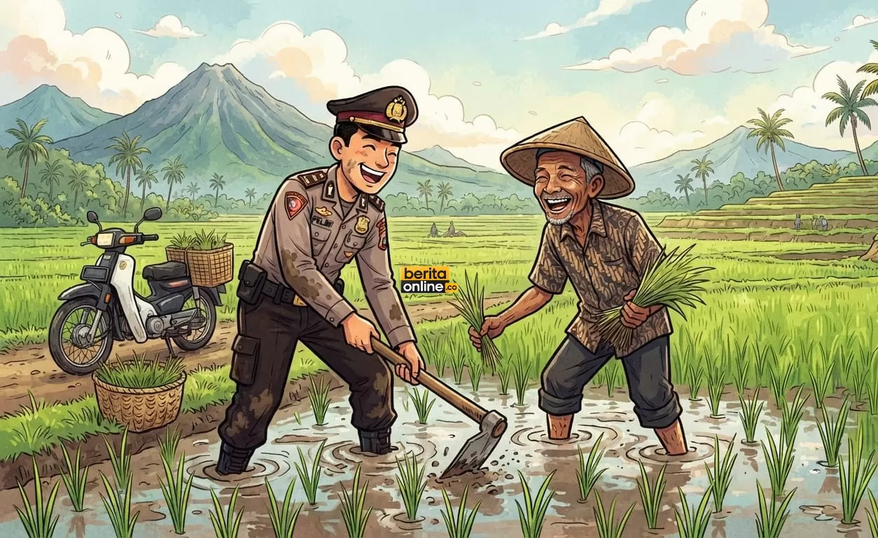 Hari Tani Nasional, Polri Kawal Aksi dengan Cara Humanis dan Komunikatif (Beritaonline.co - ilustrasi)