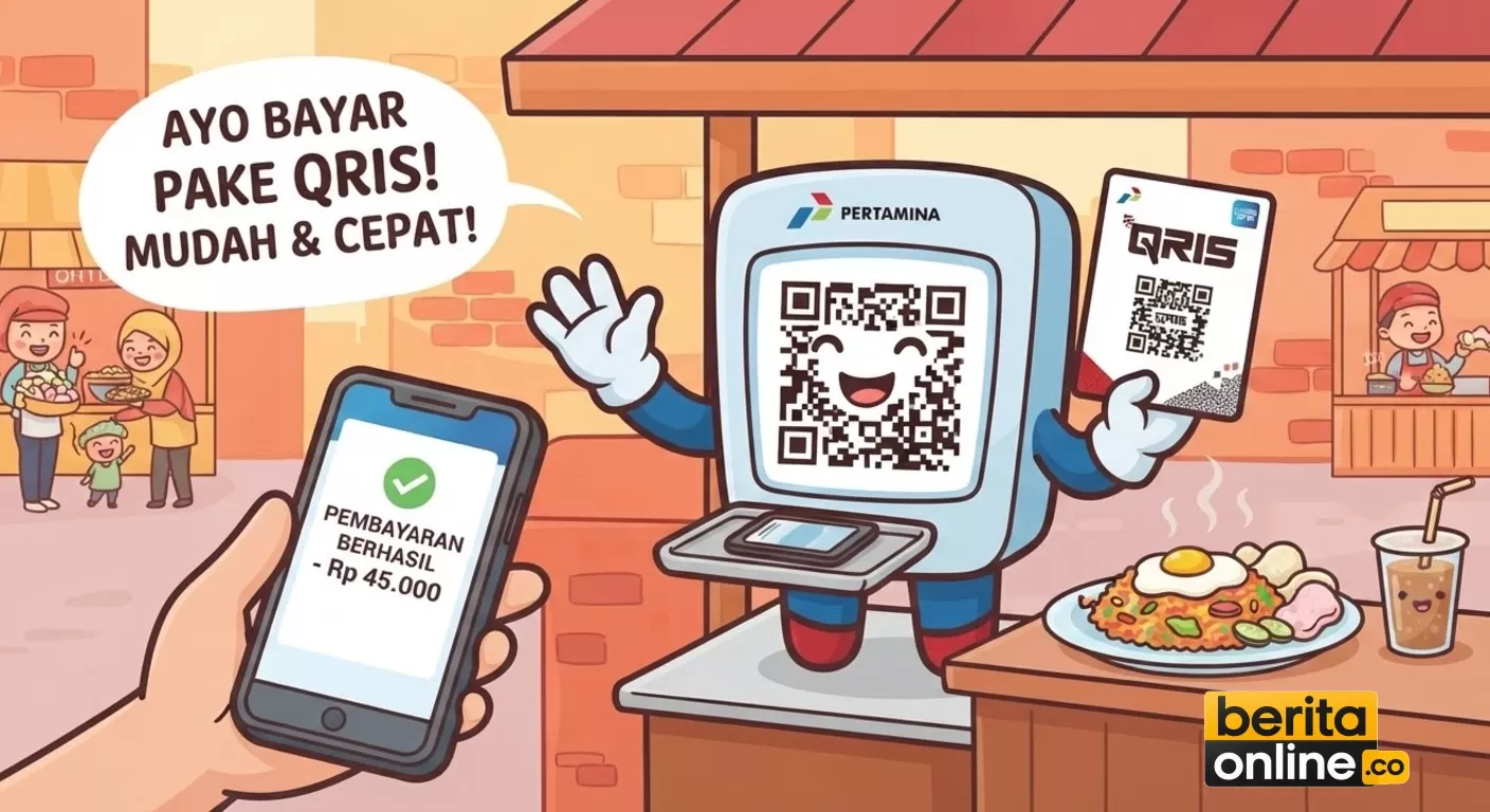 QRIS Makin Ngegas! 44,86 Juta Merchant Sudah Terhubung Ekonomi Digital (Beritaonline.co - ilustrasi)