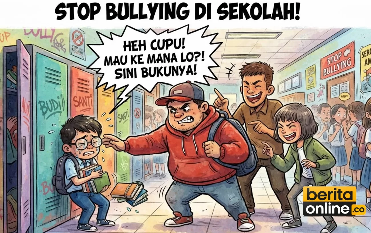 Bullying Makin Marak, Orang Tua dan Sekolah Jangan Cuma Geleng-Geleng Kepala (Beritaonline.co - ilustrasi)