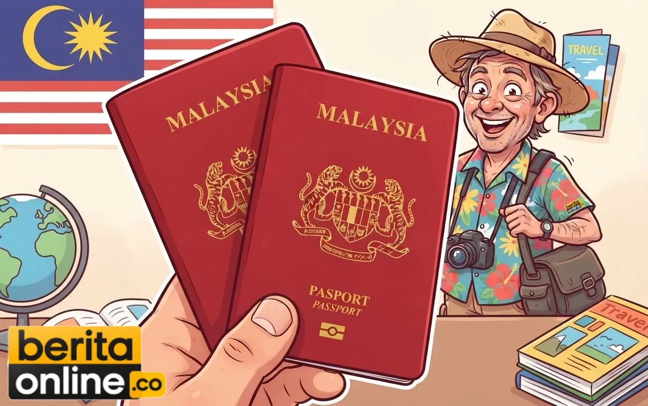 Malaysia Naik Kelas! Paspor Negeri Jiran Duduk di Posisi 2 Dunia (Beritaonline.co - ilustrasi)