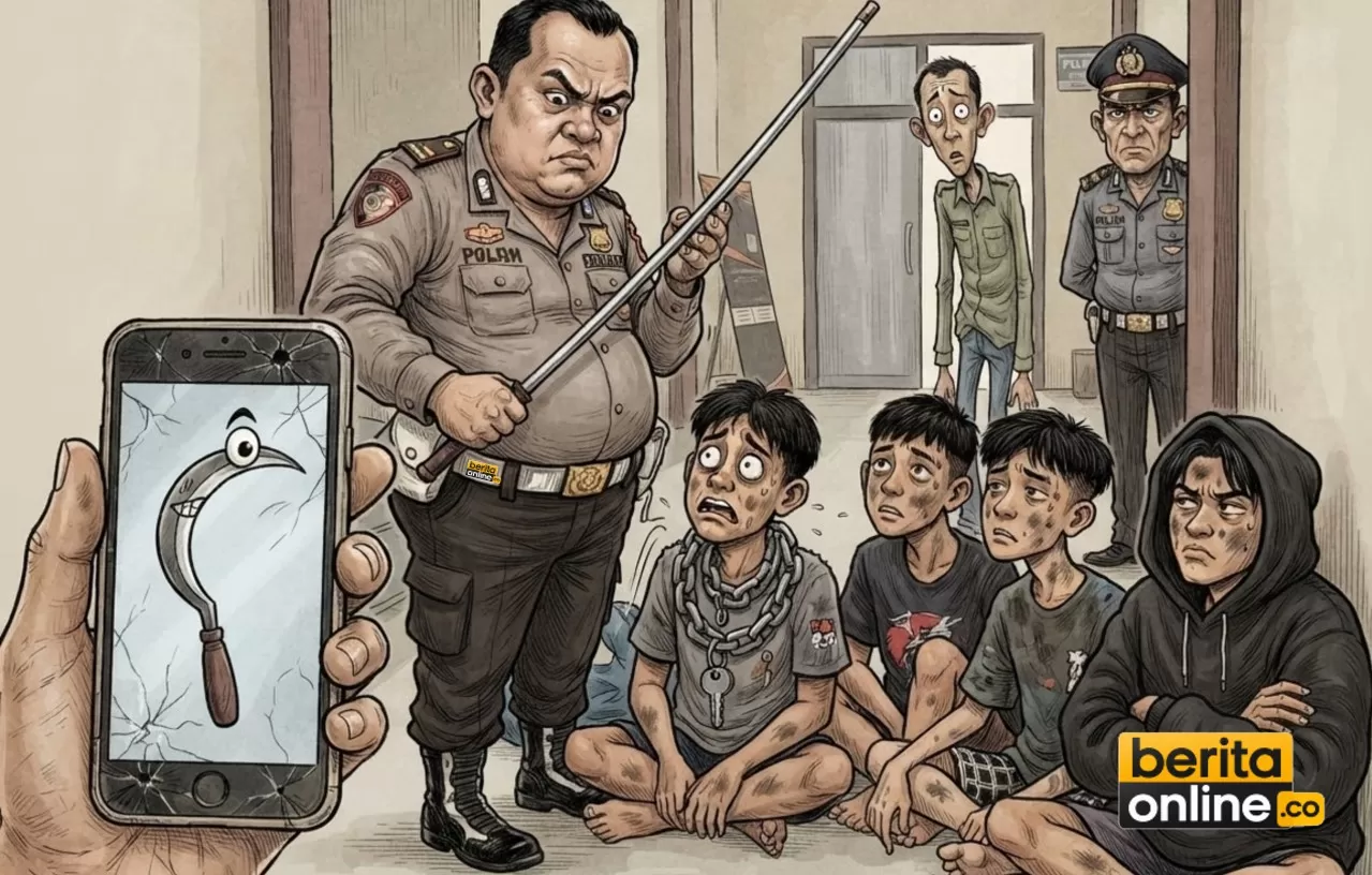 Zaman Makin Canggih, Tawuran Diduga Dimobilisasi Lewat Instagram, 3 Pelajar Diperiksa Polisi (Beritaonline.co - ilustrasi)