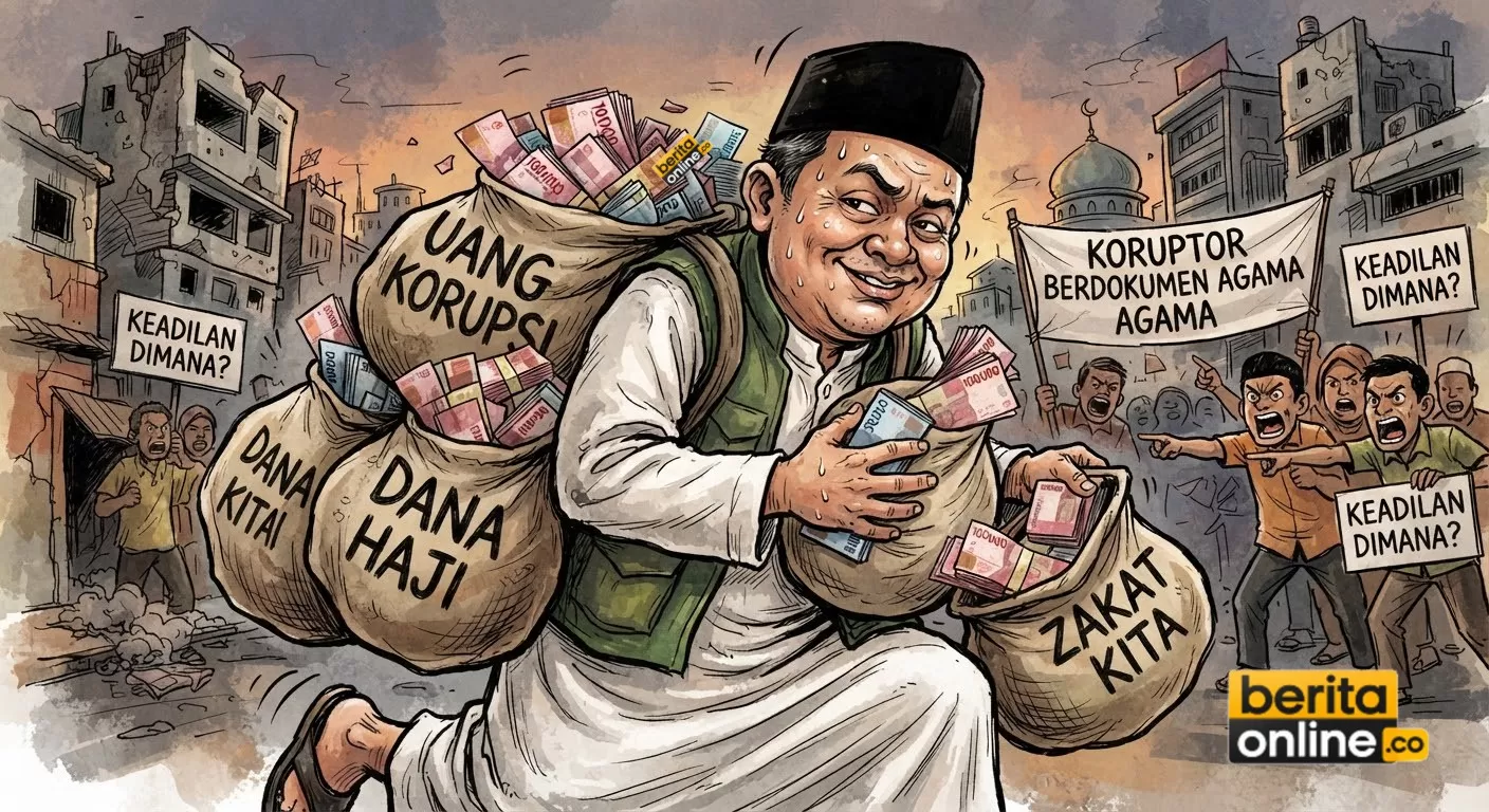 Jangan Sampai Agama Jadi Kostum, Sementara Uang Rakyat Jadi Godaan (Beritaonlie.co - ilustrasi)