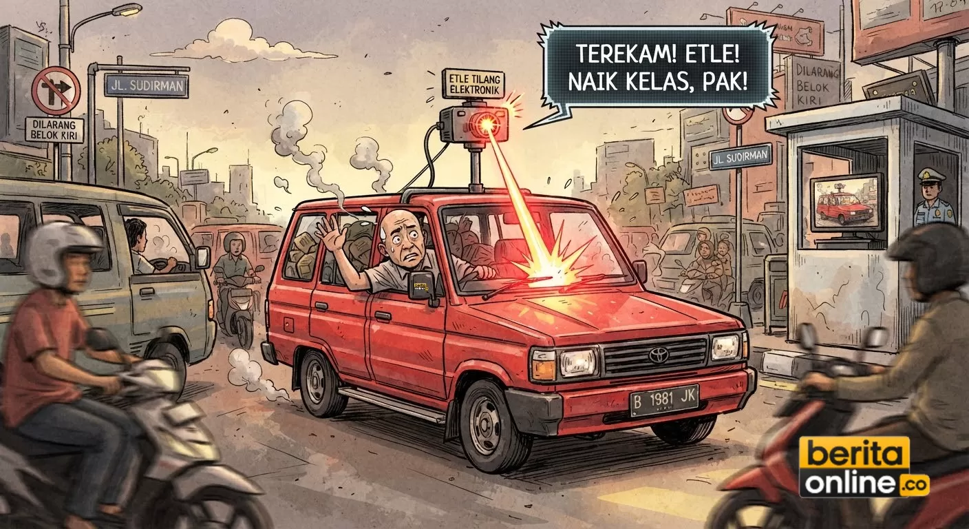 Kena Blokir ETLE? Jangan Panik, Sekarang Bisa Urus Langsung di Samsat (Beritaonline.co - ilustrasi)