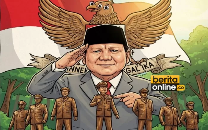 Hari Kesaktian Pancasila, Prabowo Pimpin Upacara di Monumen Pancasila Sakti (Beritaonline.co - ilustrasi)