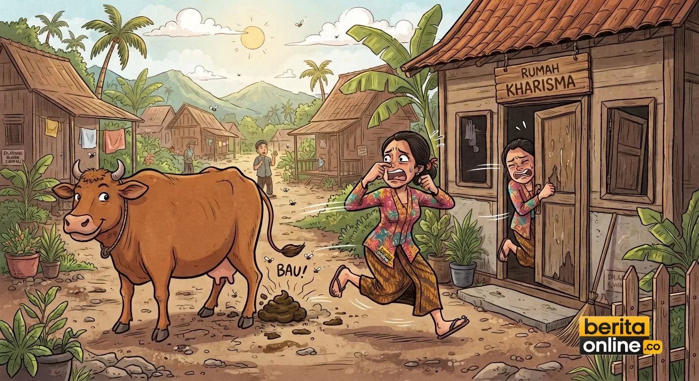 Rumah Warga Tlekung Kalah Wangi, Bau Limbah Malah Jadi Juara Bertahan (Beritaonline.co - ilustrasi)
