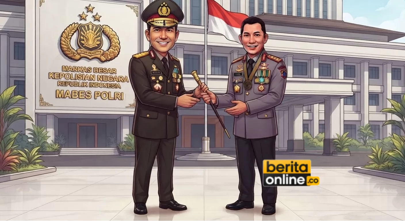 Listyo Sigit Lepas Jabatan Kapolri, Suyudi Resmi Pegang Tongkat Komando (Beritaonline.co - ilustrasi)