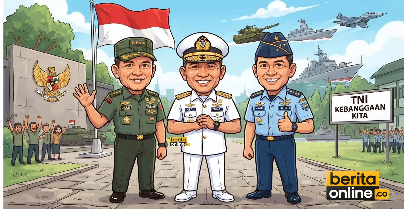 Bukan Cuma Upacara, HUT ke-81 TNI Jadi Momen Resmikan Enam Kodam Baru (Beritaonline.co - ilustrasi)