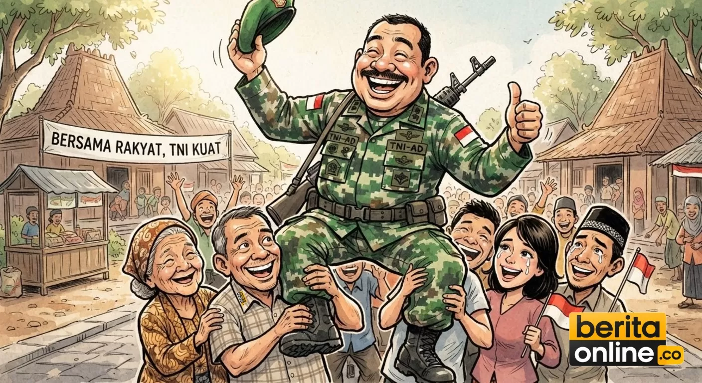 TNI adalah Tentara Rakyat, Bukan Tentara yang Merasa Paling Hebat (Beritaonline.co - ilustrasi)