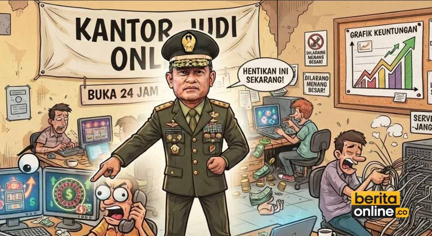 Rumah Dinas Bukan Markas Judol! Maruli Tegaskan Pelanggaran Bakal Ditindak (Beritaonline.co - ilustrasi)