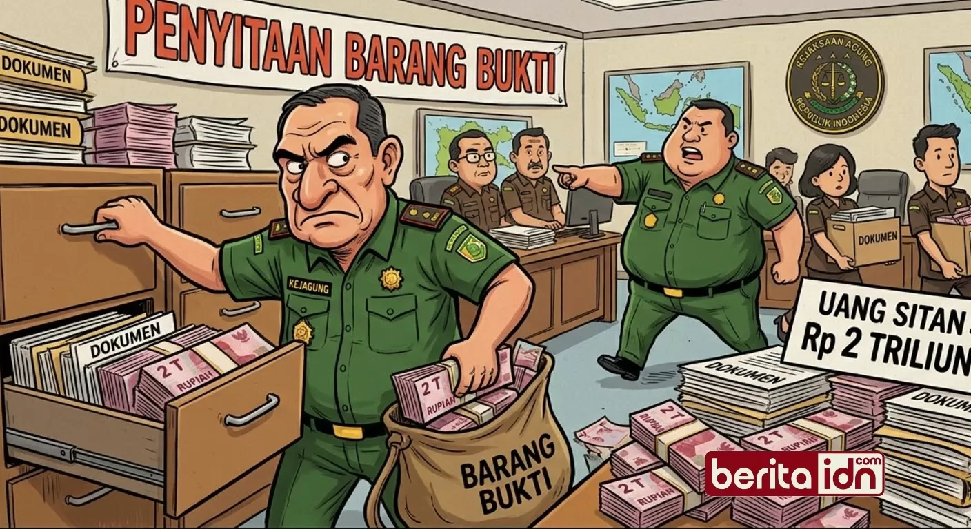 Dari Dokumen sampai Ruang Rahasia, Kejagung Ungkap Babak Baru Kasus TPL Rp2 Triliun (Beritaidn.com - ilustrasi)