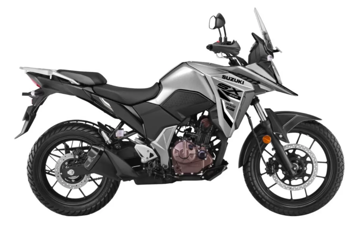 warna baru Suzuki V-Strom SX 250 / foto motoroids