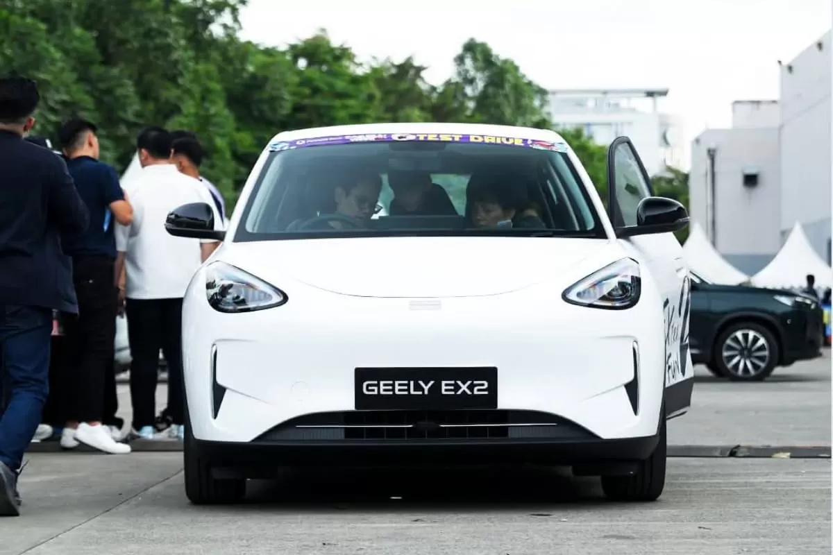 Mobil Liasrik Geely EX2 baru 6 hari bermasalah / foto Geely Auto Indonesia