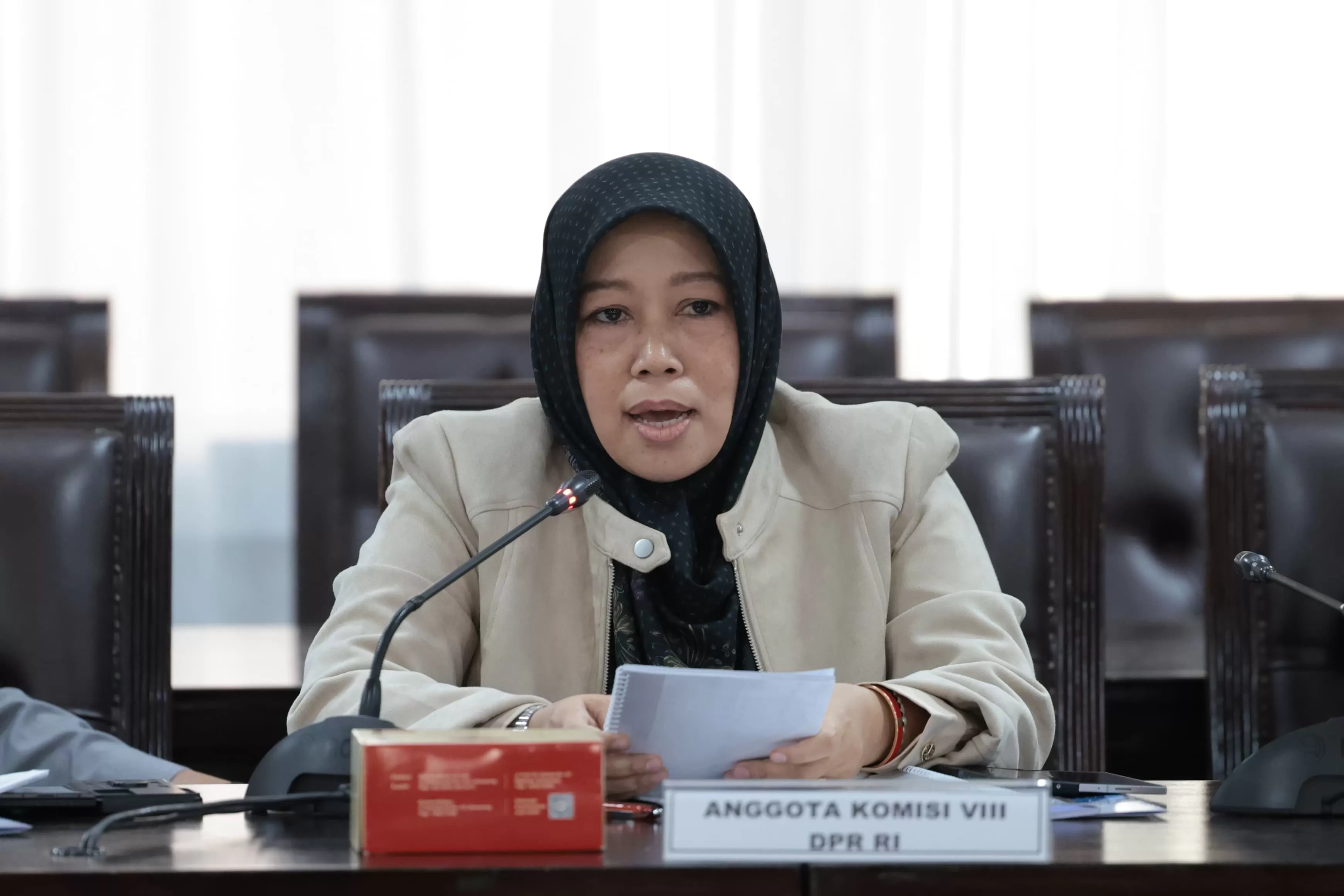 Anggota Komisi VIII DPR RI Ansari saat kunjungan kerja reses Komisi VIII DPR RI ke Provinsi Jawa Tengah, Jum'at (9/10/2026). Foto : Dep/jk    