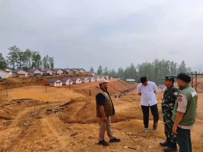 Pemerintah Aceh Tengah menyiapkan lahan untuk pembangunan 533 Huntap untuk korban bencana banjir 2025 . Foto dk Satgas PRR.