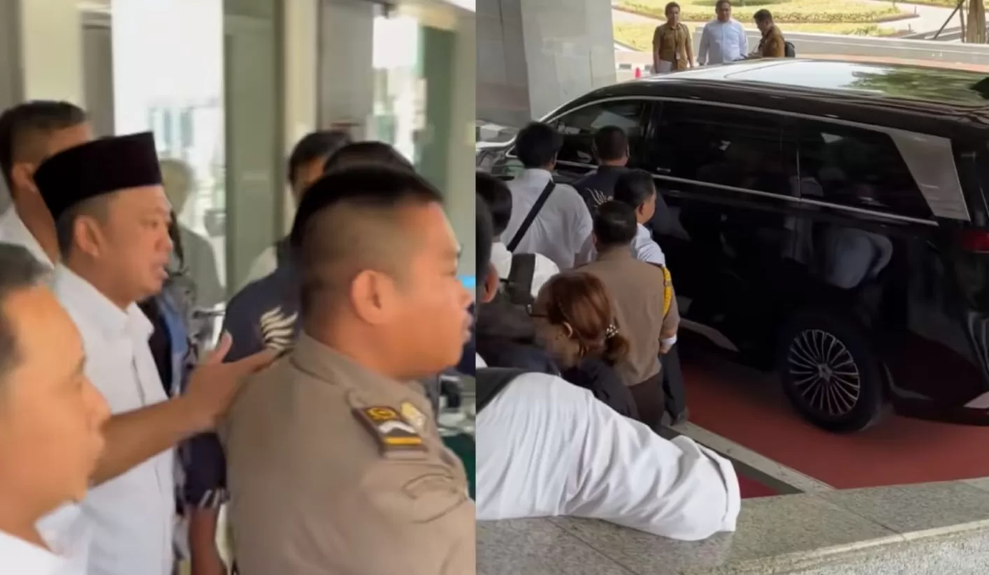 KPK buka suara mengenai video viral yang memiliki narasi penjemputan paksa Nusron Wahid. (TikTok/pelancong.musiman) ((TikTok/pelancong.musiman))
