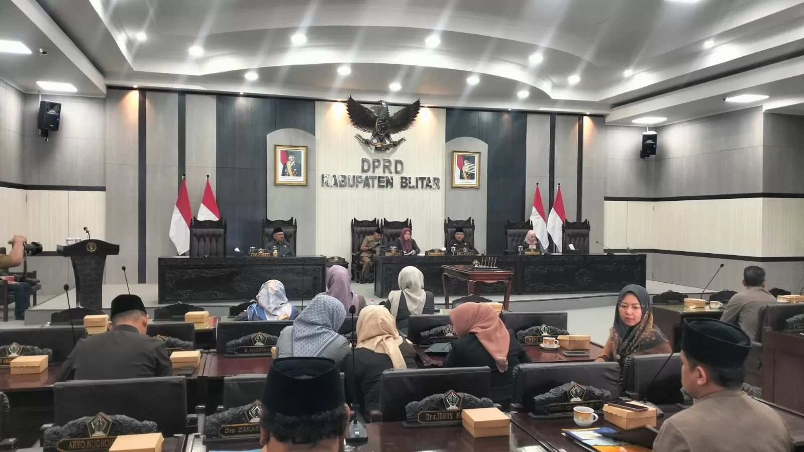 Rapat Paripurna DPRD Kabupaten Blitar