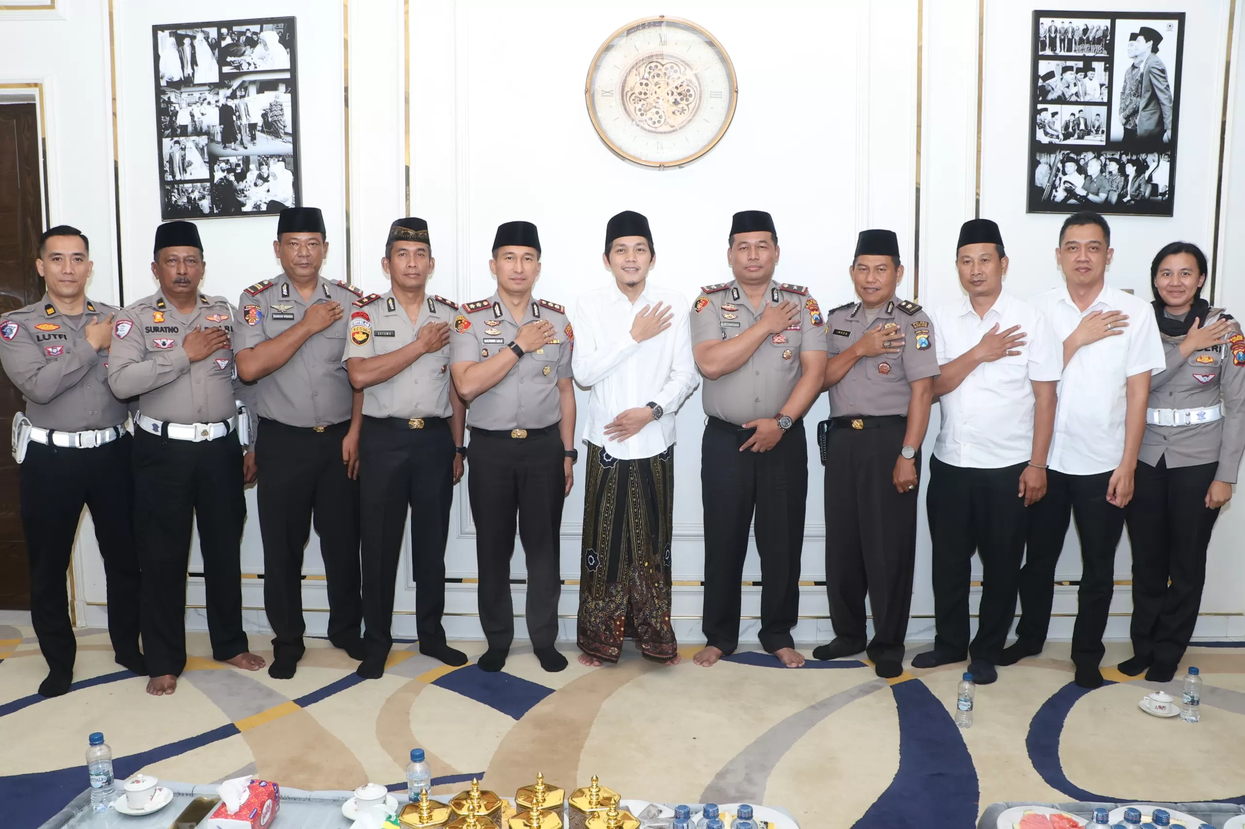 Kapolres Blitar Kota dan Gus Idham