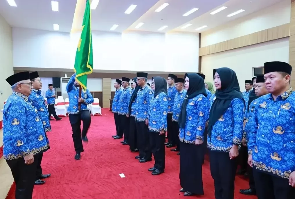 Pengukuhan Dewan Pengurus Korps Pegawai Republik Indonesia (KORPRI) Kabupaten Blitar Masa Bakti 2026&ndash;2031. (Foto: Ist)