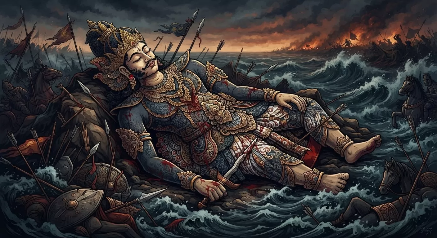 Ilustrasi kematian Ontoseno