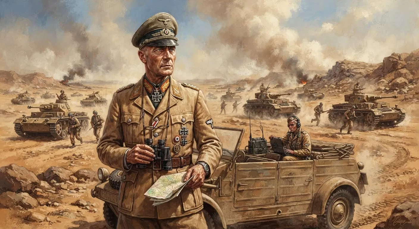 Ilustrasi Jenderal Erwin Rommel