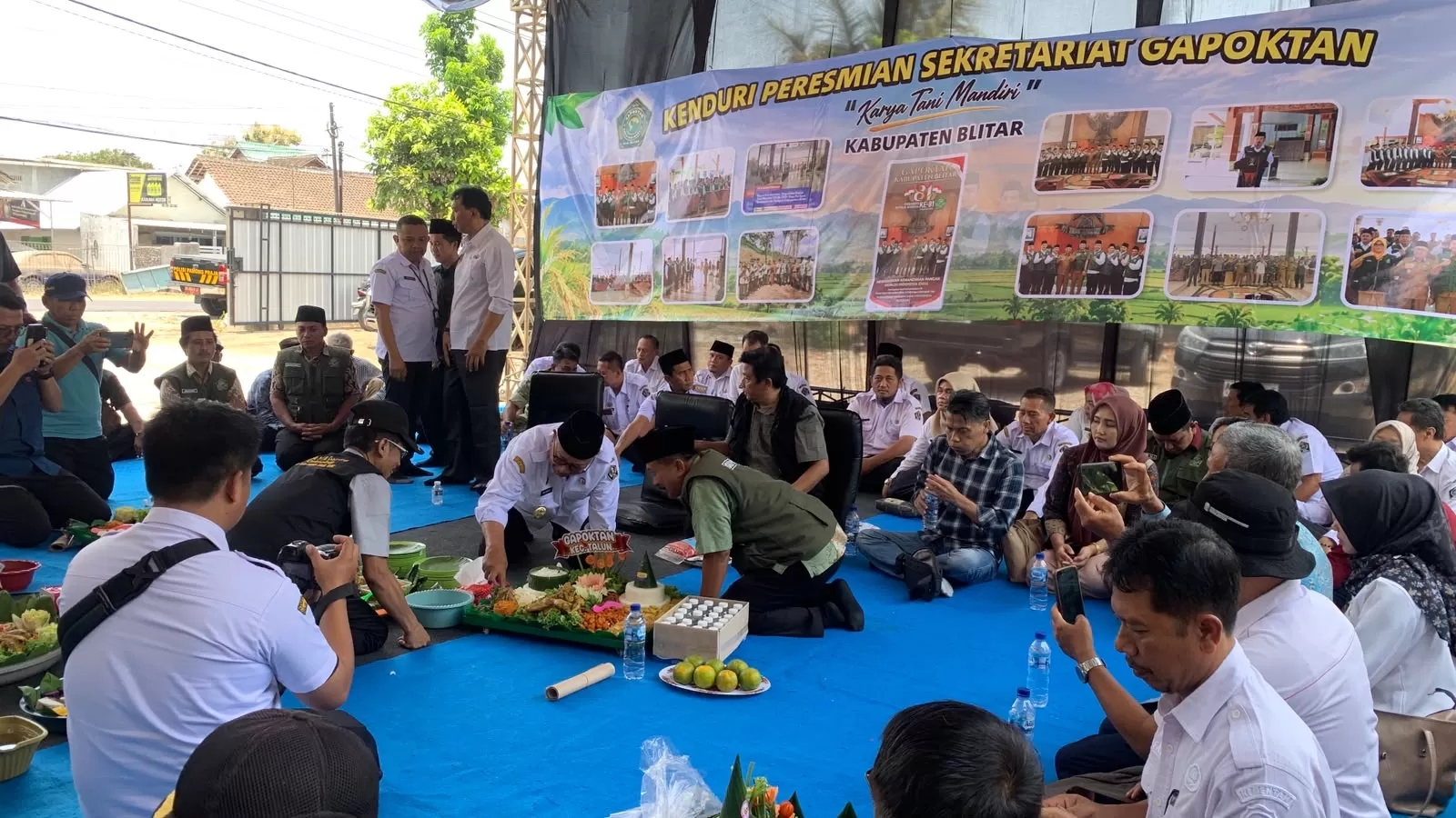 Peresmian sekretariat Gapoktan