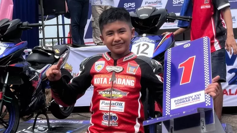 Isan Adianda saat tampil di Porprov Sumbar 2026. (Foto: Istimewa)