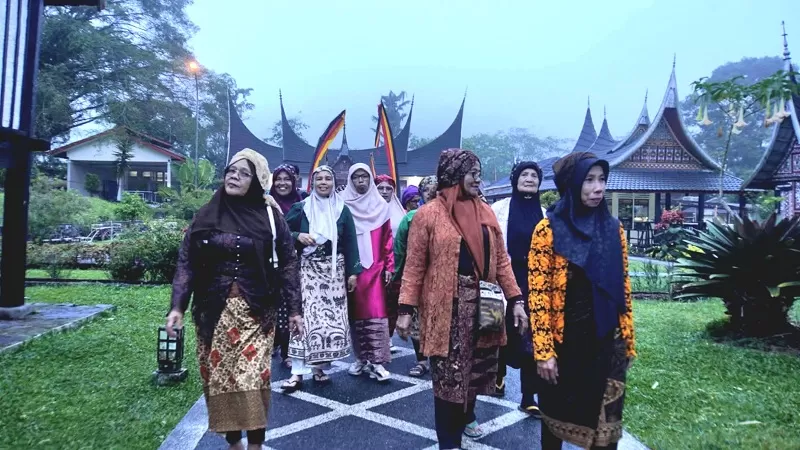 Pembukaan Desa Wisata Fair III di Desa Wisata Kubu Gadang, Kota Padang Panjang, Jumat (9/10/2026). (Foto: Kominfo Padang Panjang)