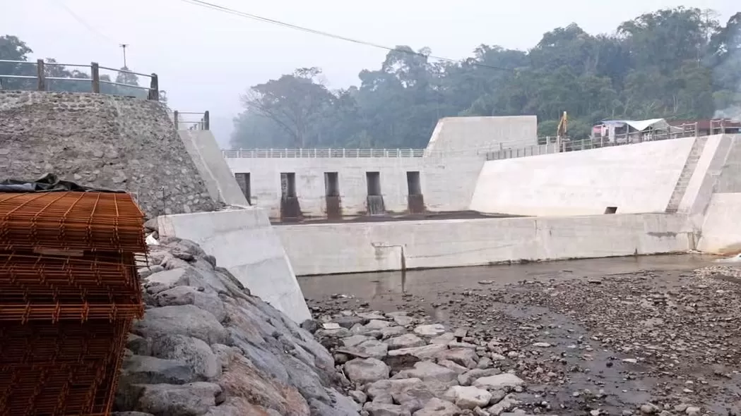 Pembangunan sabo dam di Nagari Sungai Jambu, Tanah Datar, Sumbar. (Foto: Kominfo Tanah Datar)