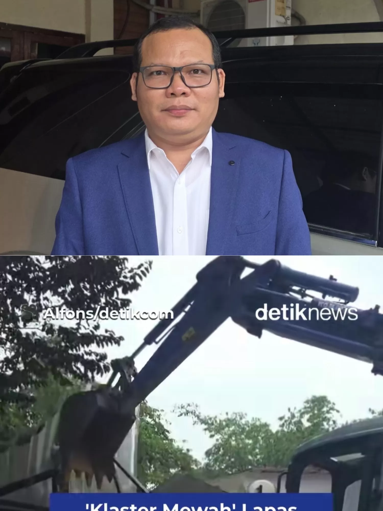 Sekjen Satgas inti prabowo gambar dari tiktok, detiknews. (Foto/tiktok) 