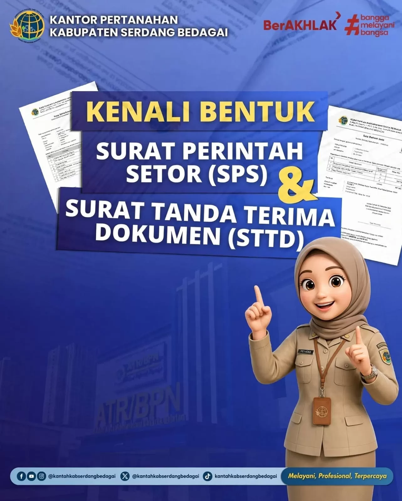 Foto : Foster Ilustrasi BPN Sergei.(Ist) 