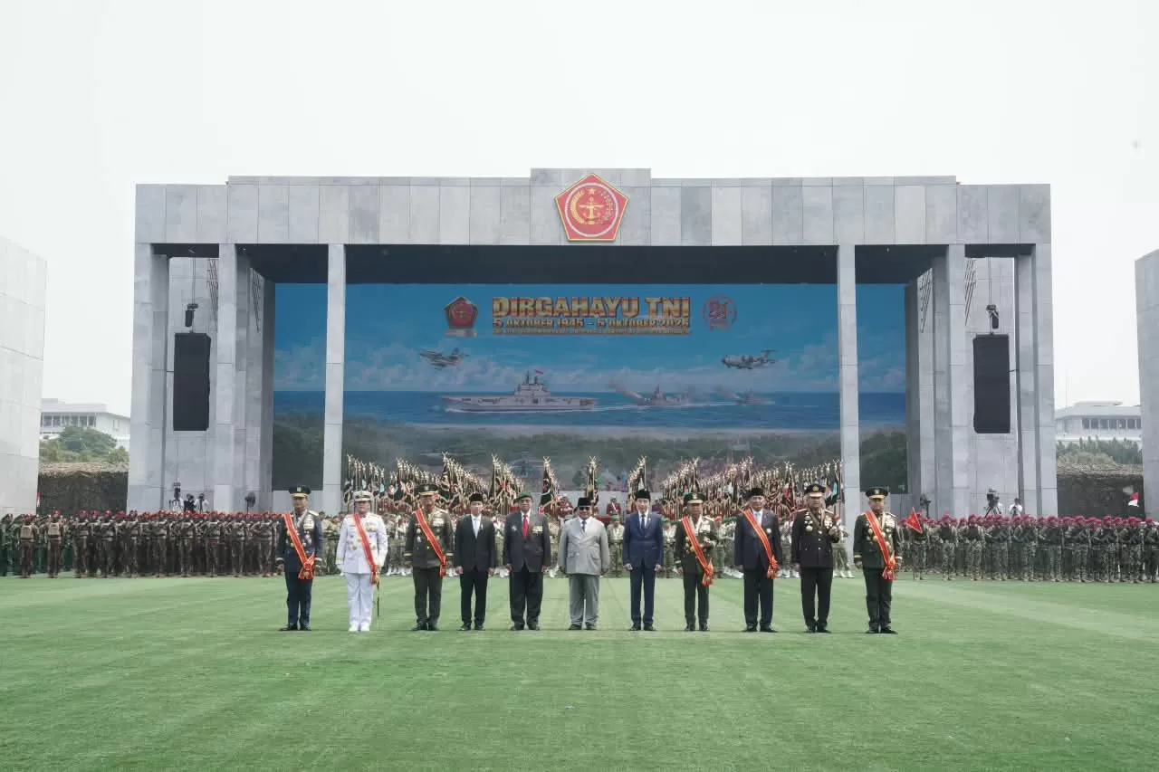 HUT TNI KE-81 Presiden Prabowo Resmikan 6 Kodam. (Foto/Ist) 
