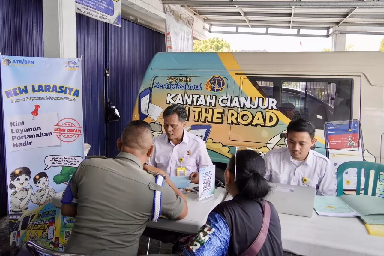 ATR/BPN Dekat mengubah pengalaman masyarakat dalam mengakses layanan pertanahan. Program tersebut menghadirkan layanan pertanahan.(foto/Ist)  (Lie/Promedia)