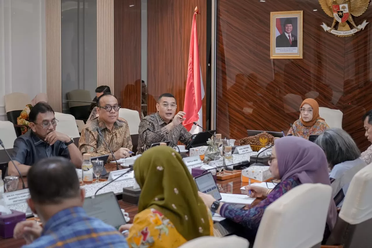 Pemerintah Bahas Kelembagaan BRAN, Perjelas Peran dan Pembagian Kewenangan Dalam Reforma Agraria.(foto/Ist)  (Lie/Promedia)