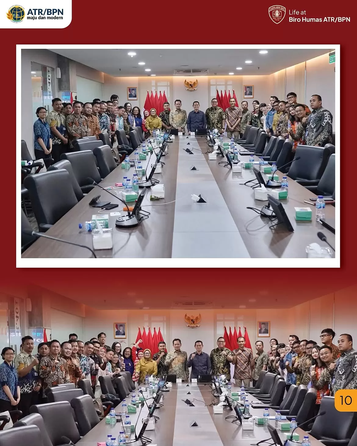 Biro Hubungan Masyarakat (Humas) dan Protokol Kementerian Agraria dan Tata Ruang/Badan Pertanahan Nasional (ATR/BPN) menggelar Sosialisasi Layanan Keprotokolan dan Penerapan Resilient Protocol Network