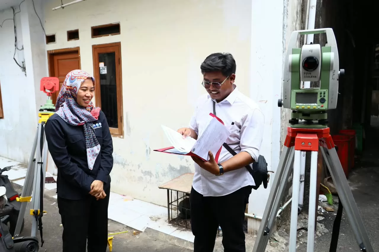 Layanan Pengukuran Terjadwal yang diterapkan Kementerian Agraria dan Tata Ruang/Badan Pertanahan Nasional (ATR/BPN) sejak 17 Agustus 2026  (Lie/ATR/BPN)