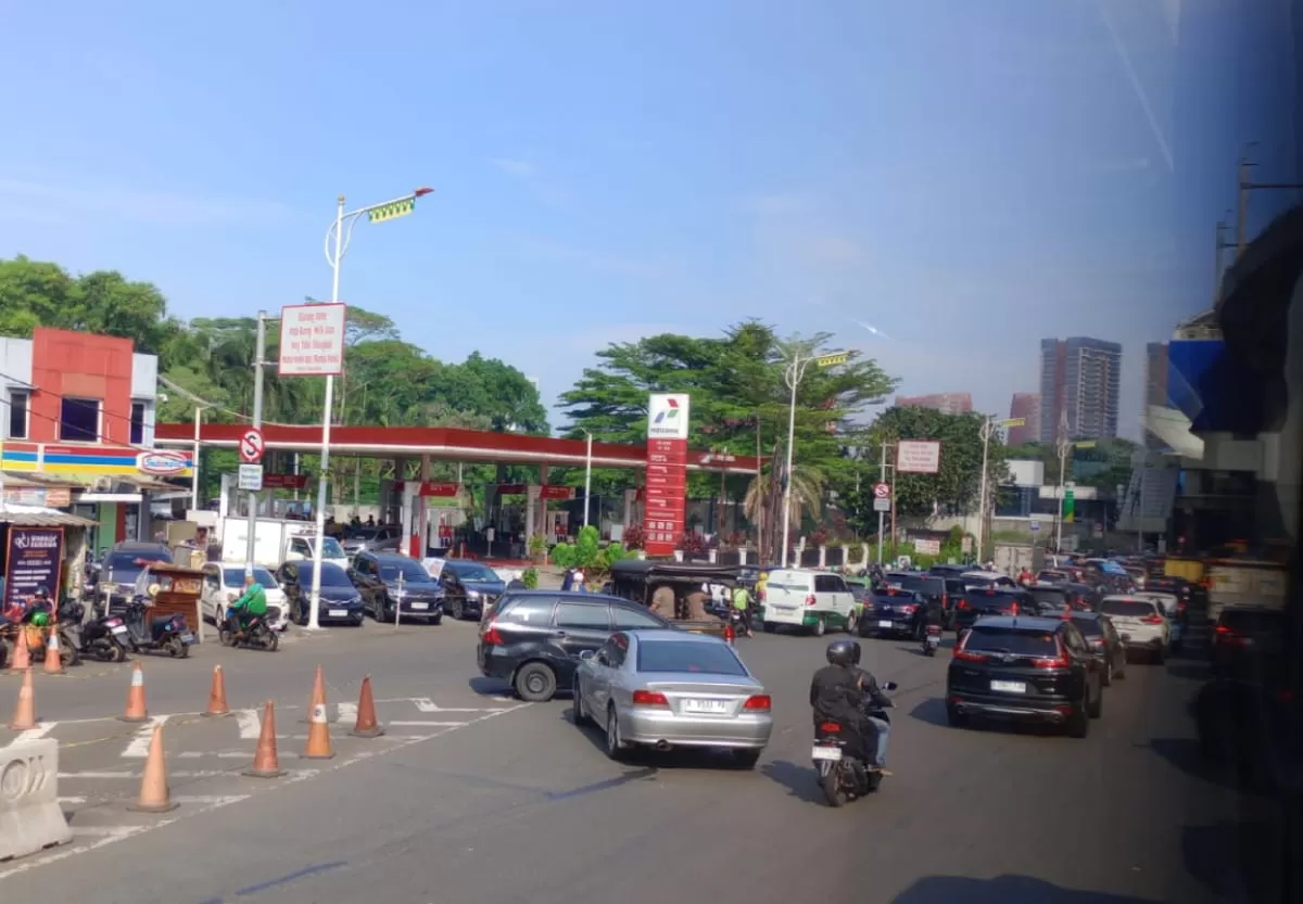 Arus lalu lintas di Jakarta / Foto NKRI24JAM (Lie/Promedia)