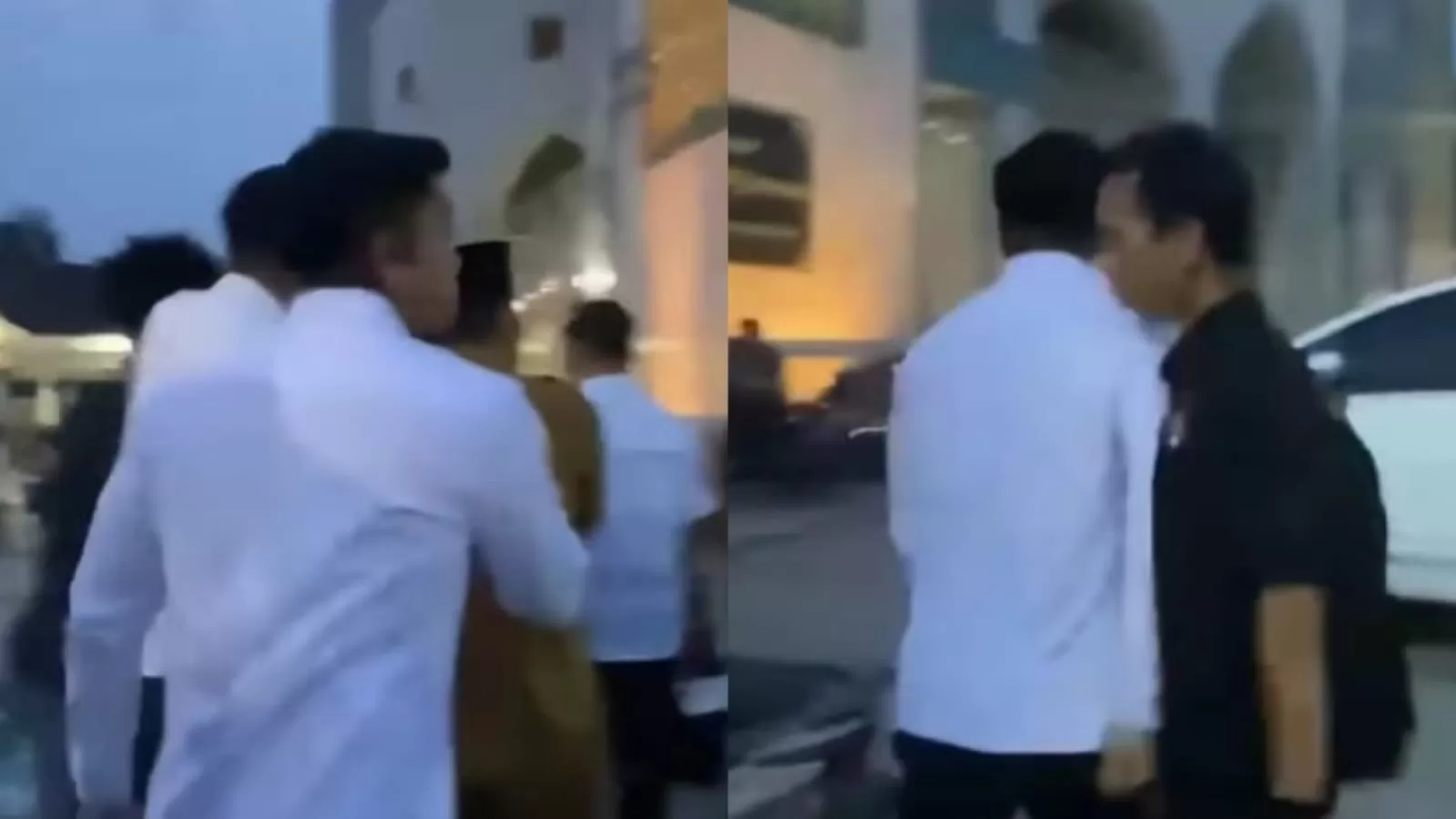 Ajudan Gubernur Kaltim Rudy Mas&rsquo;ud berinisial ART diduga melakukan intimidasi pada mahasiswa. (Threads/satriyo.arkatama) (Lie/Promedia)