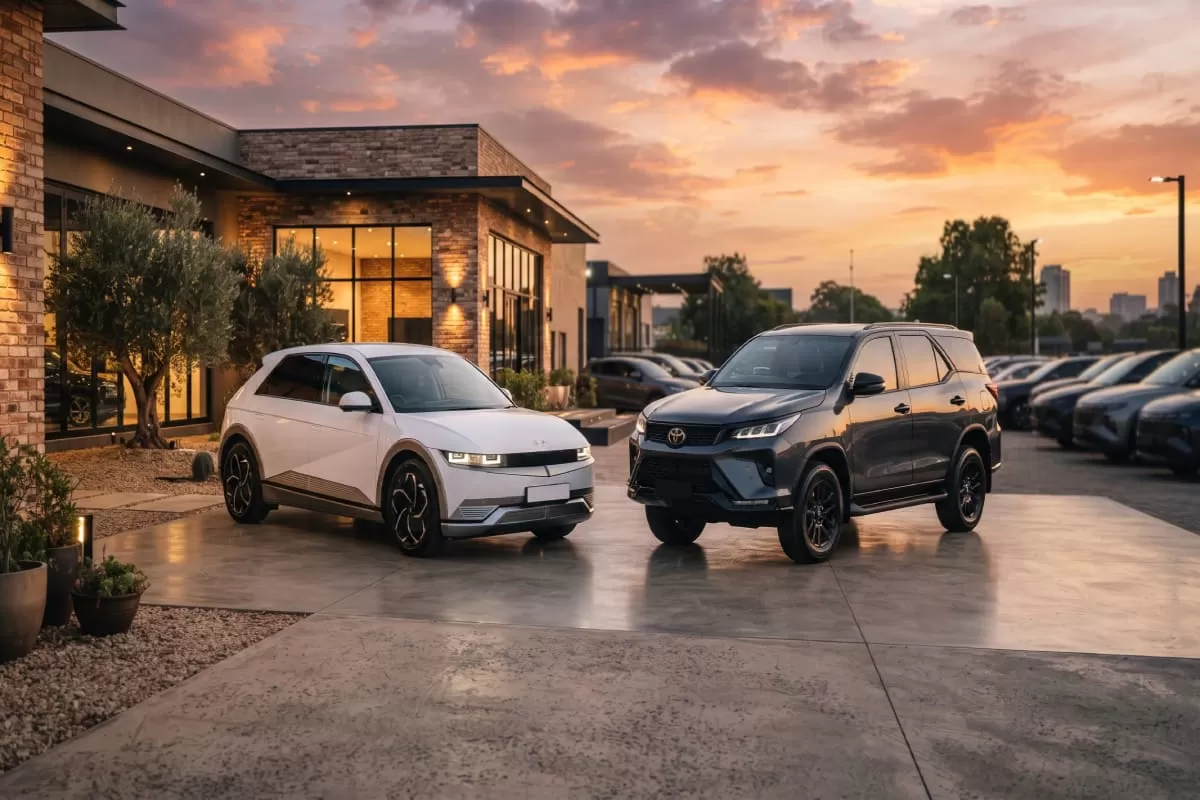 Budget 200 juta pilih beli SUV bekas apa Mobil EV baru / foto NKRI24JAM (Lie/Promedia)
