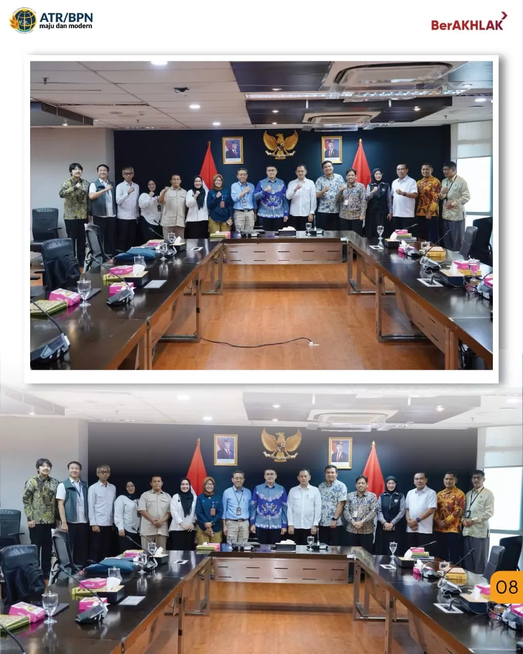 Biro Hubungan Masyarakat (Humas) dan Protokol Kementerian ATR/BPN memanfaatkan media sosial, salah satunya TikTok, untuk memperluas jangkauan informasi pelayanan pertanahan kepada masyarakat.  (Lie/ATR/BPN)