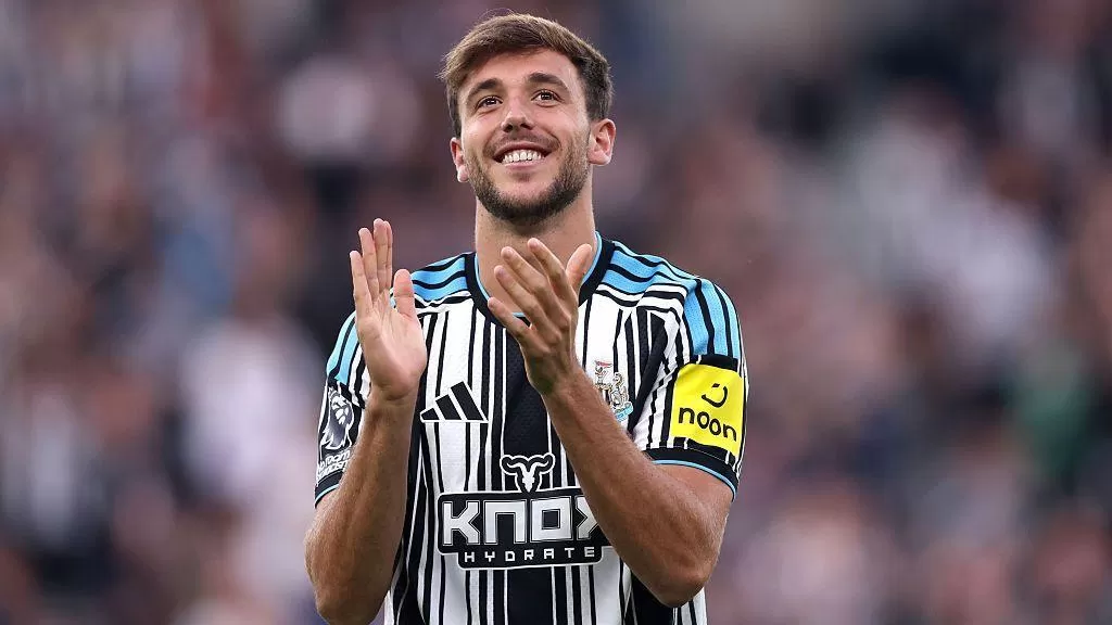 Pemain bintang Newcastle United, Nico Gonzalez