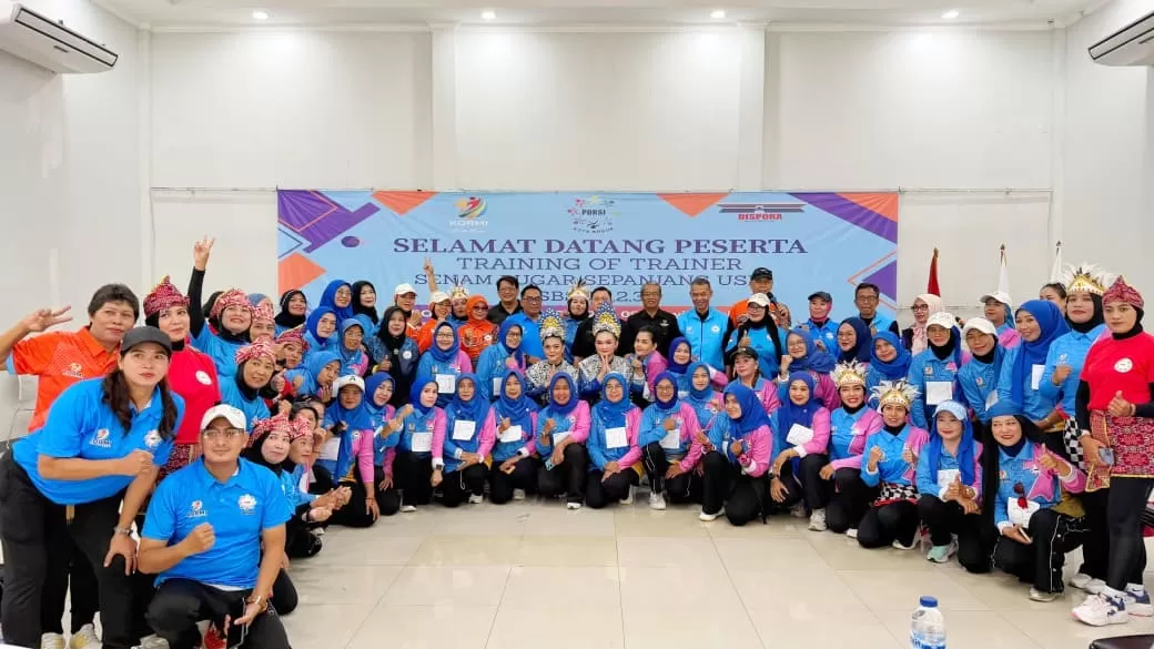 KORMI Kota Bogor Perkuat Gerakan Olahraga Masyarakat Lewat Senam Bugar Sepanjang Usia